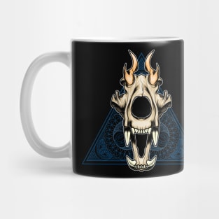 Dragon skull Mug
